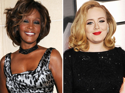 Whitney Houston, Adele Whitney Houston, Adele